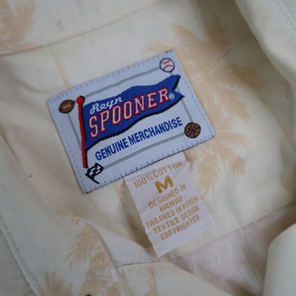 Vintage Reyn Spooner University of Oregon Tropical Hawaiian Shirt - Picture 7 of 9